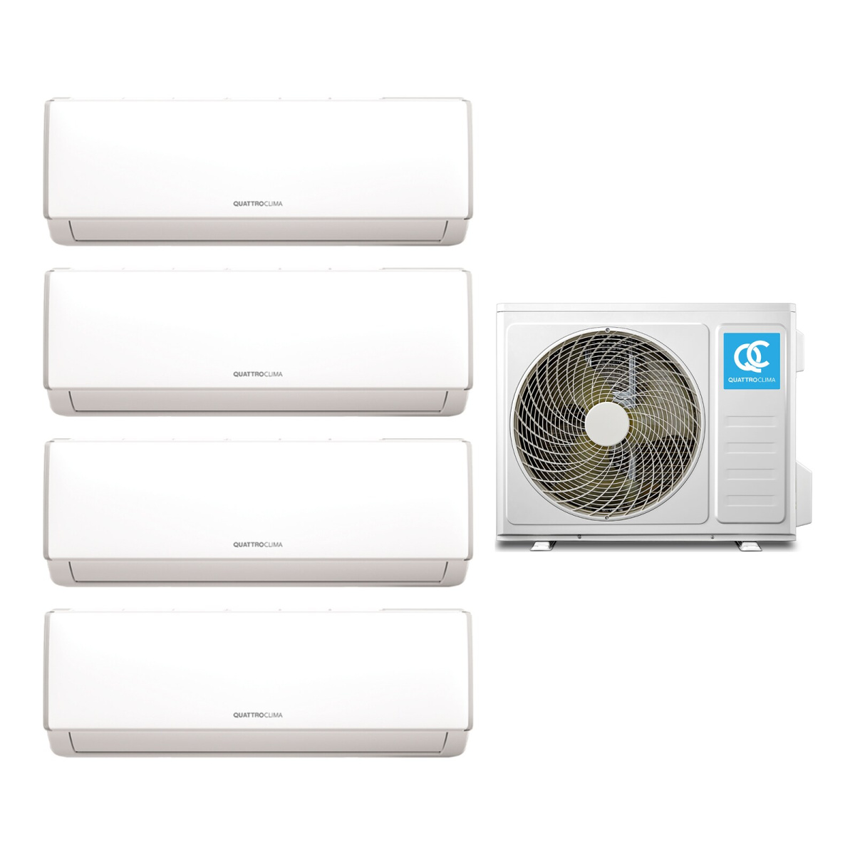 Мульти сплит-система QuattroClima QN-FM32UB/QV-FM09WB*4шт