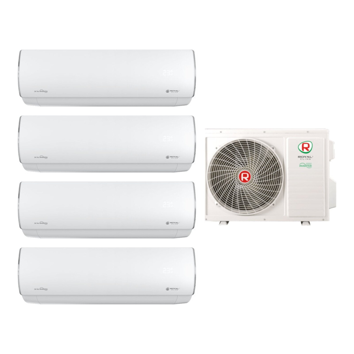 Мульти сплит-система Royal Clima 4TFM-32HN/OUT/RCI-PFF09HN*4шт