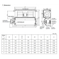 Канальный фанкойл General Climate GDU-F-03DR 4T 4-х трубный