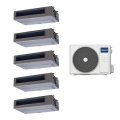 Мульти сплит-система Lessar LU-5HE42FME2B/LS-MHE07DWE2*5шт