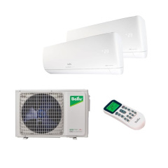Мульти сплит система Ballu BA2OI-FM-18HN8/BSUI-FM-09HN8/BSUI-FM-12HN8/EU на 2 комнаты