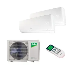Мульти сплит система Ballu BA2OI-FM-18HN8/BSUI-FM-09HN8/BSUI-FM-12HN8/EU на 2 комнаты