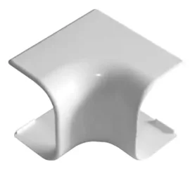 Угол внутренний для кабель-каналов Арктика 74х55 мм, белый