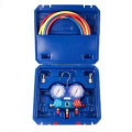 Манометрический коллектор DSZH CT-MC236G-R134A (R22/134/404/407/410; 2-х вентильный; 3 шланга 90см -1/4; манометры 68мм; упак. кейс)