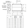 Канальный фанкойл General Climate GDUR-22R 2T 2-х трубный