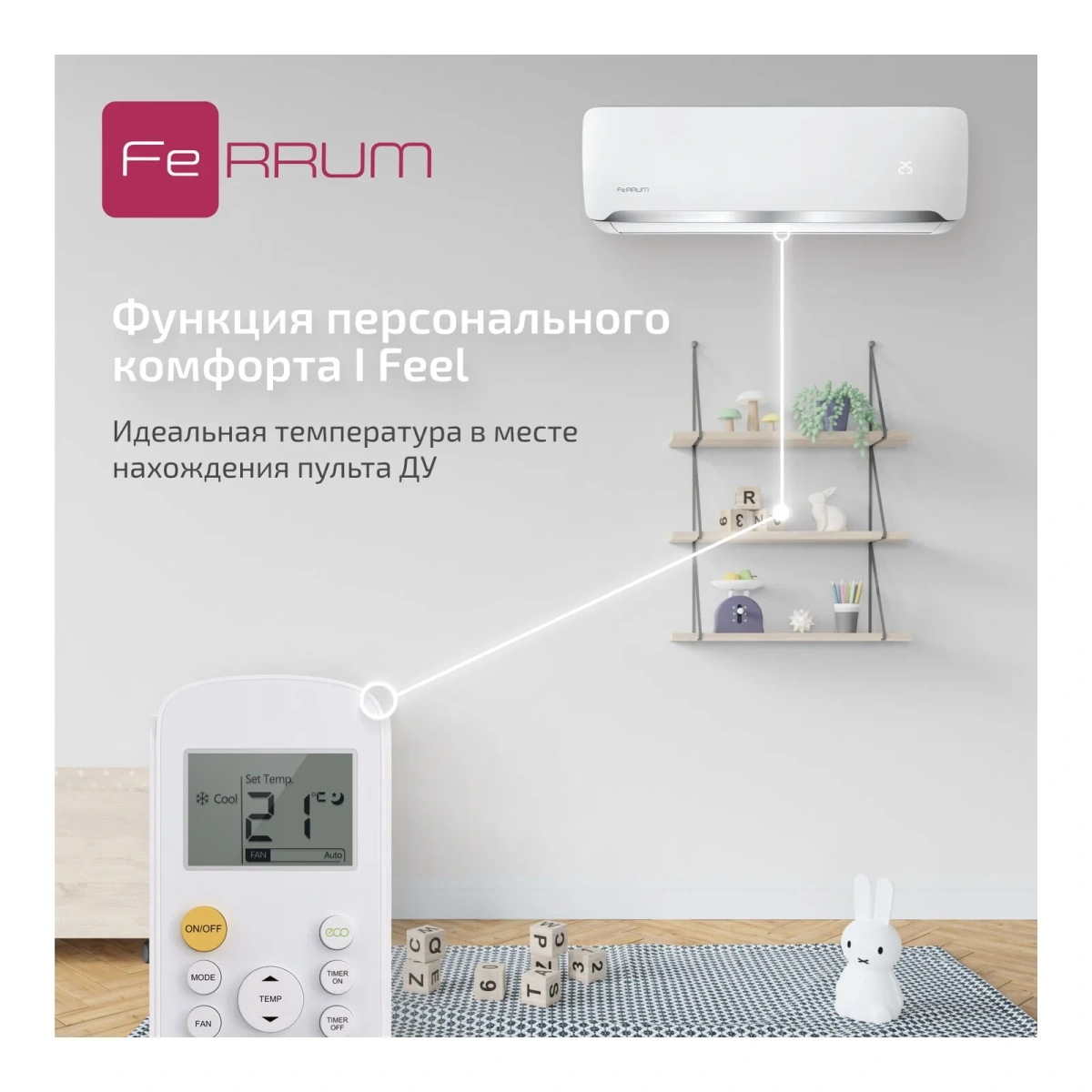 Кондиционер Ferrum FIS09F2/FOS09F2