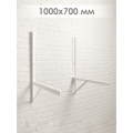 Кронштейн для кондиционеров 1000х700мм, (пара, без метизов)