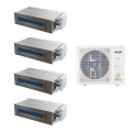 Мульти сплит-система AUX AM4-H28/4DR2/AMSD-H07/4R2*4шт