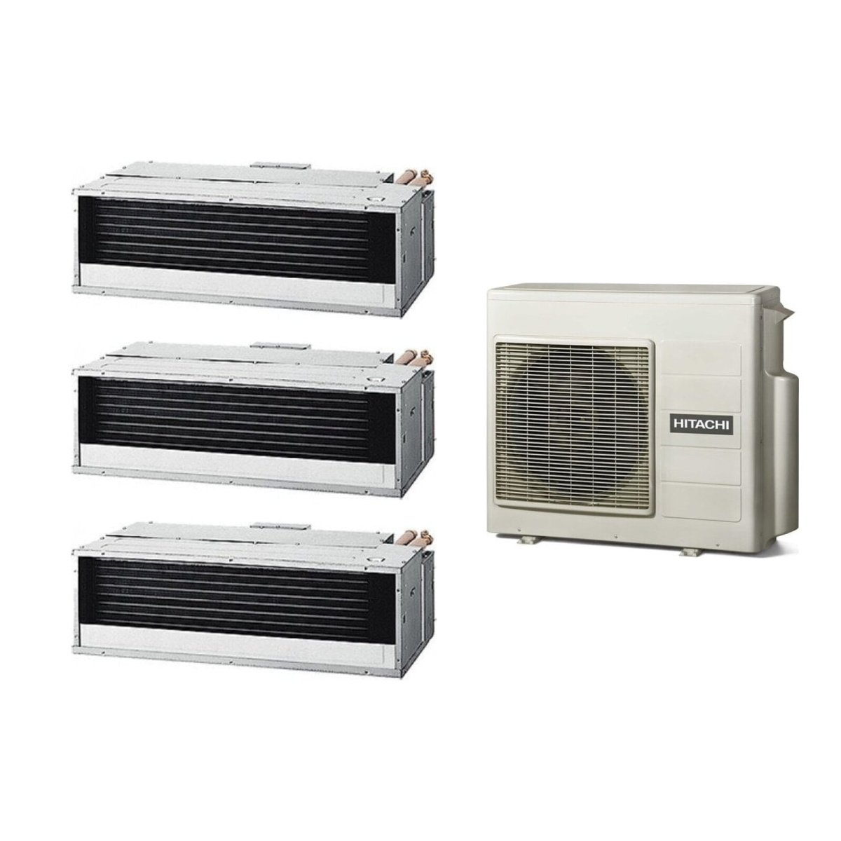 Мульти сплит-система Hitachi RAM-110NP5E+2xRAD-35RPE+RAD-50RPE