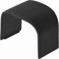 Переходник для кабель-каналов Арктика 74х55 мм, чёрный