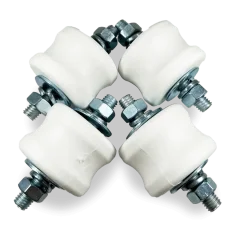 Виброгасители RF-V40P (4 шт, до 40кг, белые), RexFaber