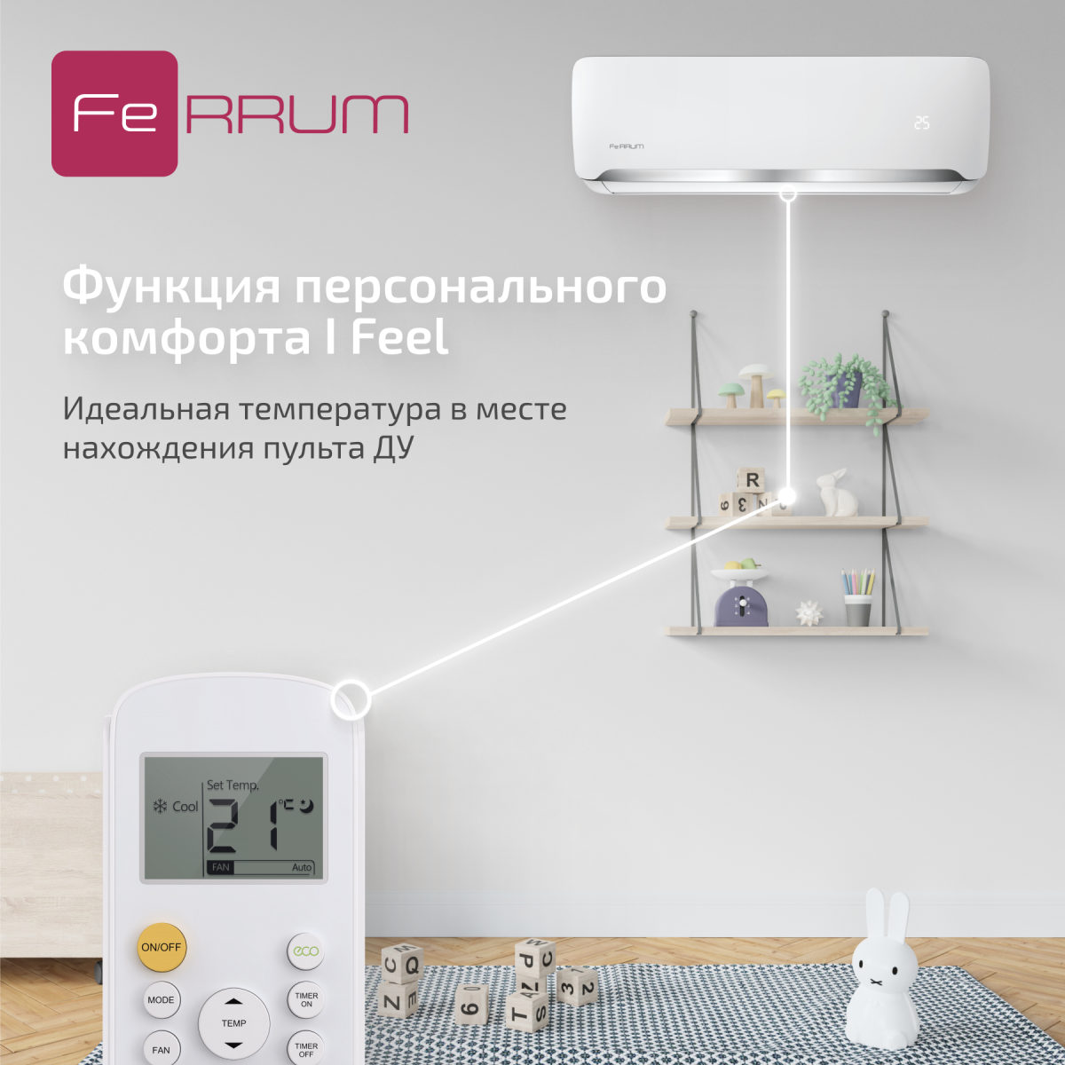 Кондиционер Ferrum FIS18F2/FOS18F2
