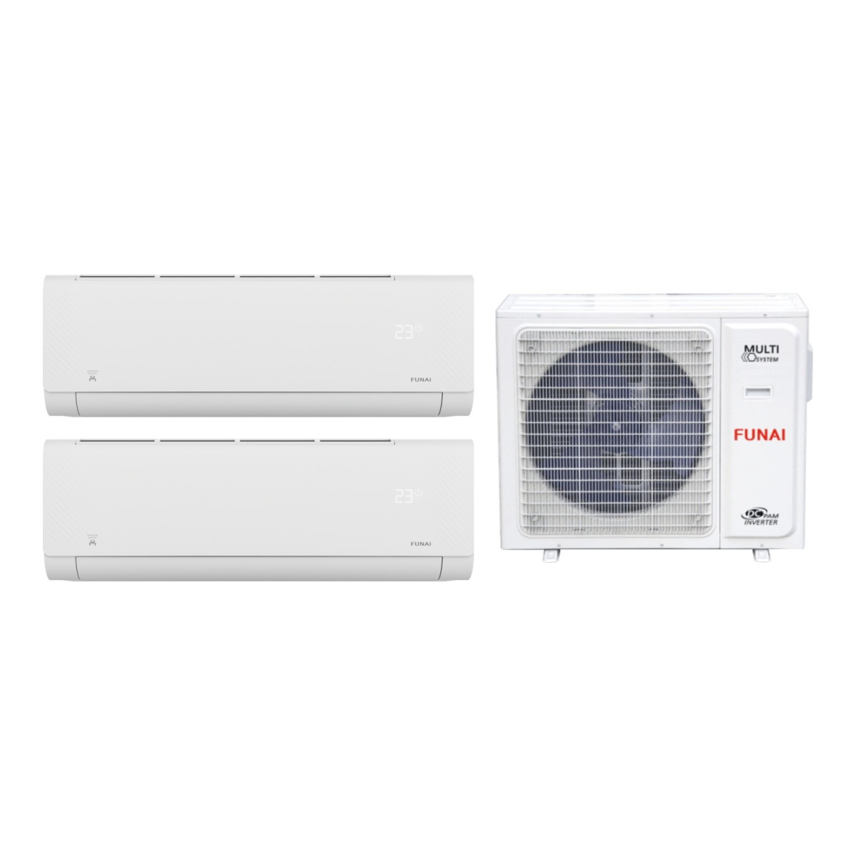 Мульти сплит-система Funai RAM-I-2OK40HP.01/U/RAM-I-SG25HP.W03/S*2шт